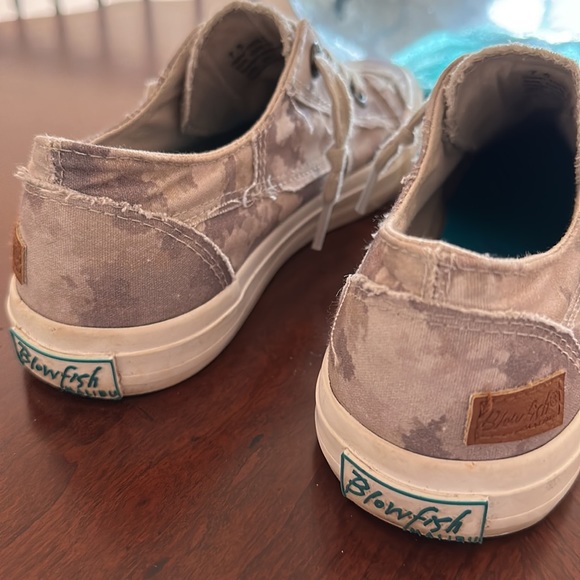 Blowfish camo pattern size 7.5 slip on canvas shoes - Picture 5 of 7